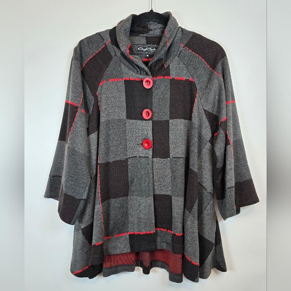 Cheryl Nash Windridge Plaid Jacket